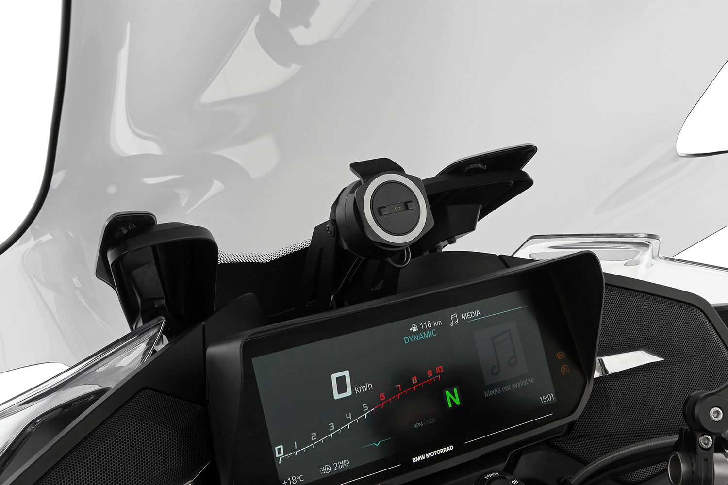 Wunderlich universal device carrier R 1250 RT - complete your BMW ✔ Premium components ✔ Integrated design ➜ Order now