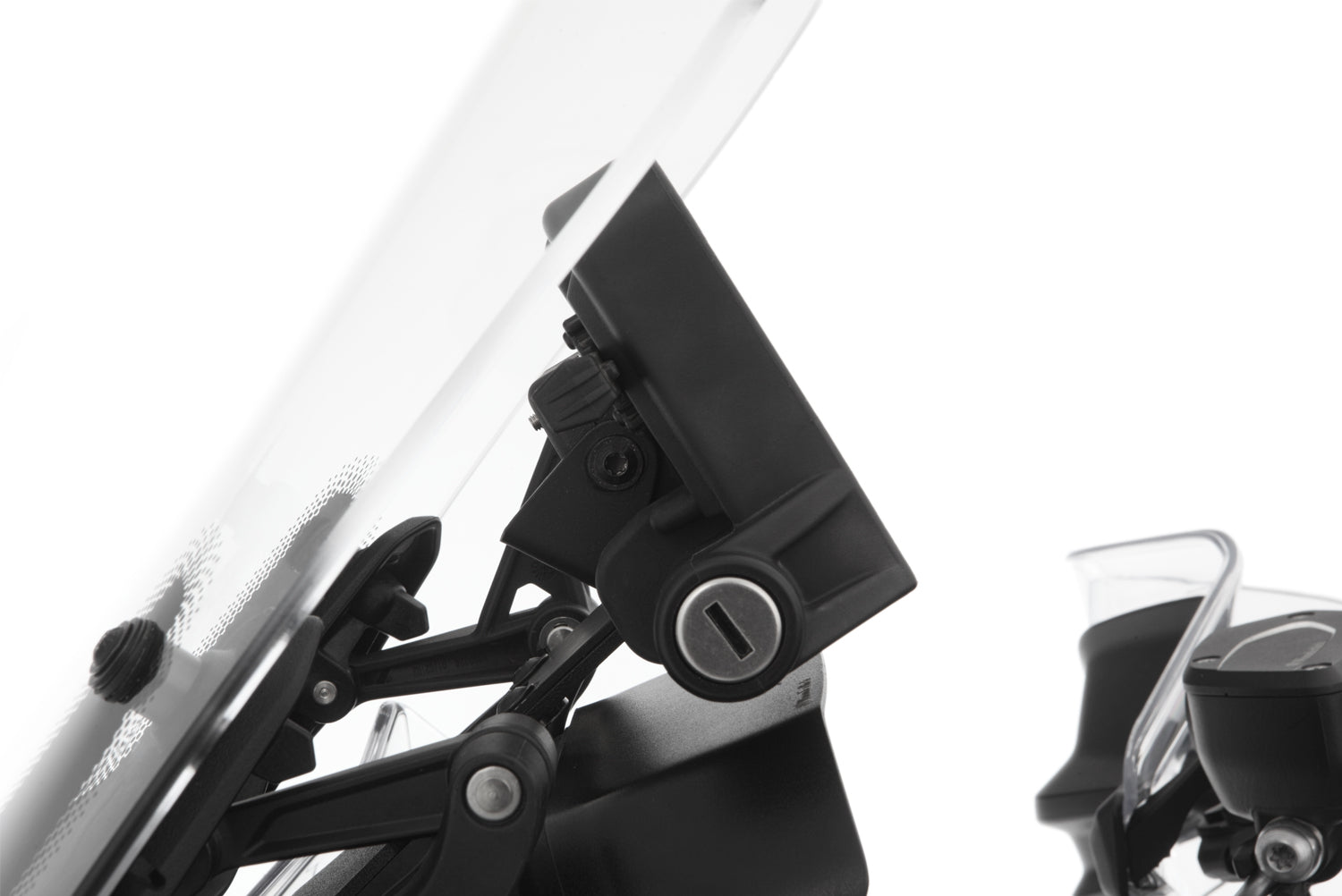 Positions the navigation device in the natural line of sight for ergonomically visibility and operability, making your ride more relaxed.