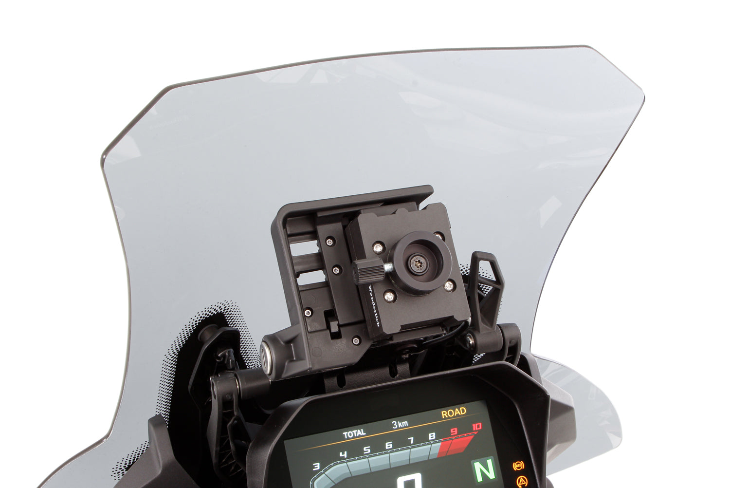 Our thoroughly practical USB charging box fits all BMWs with the factory-side BMW navigation preparation (Navigator V, VI).