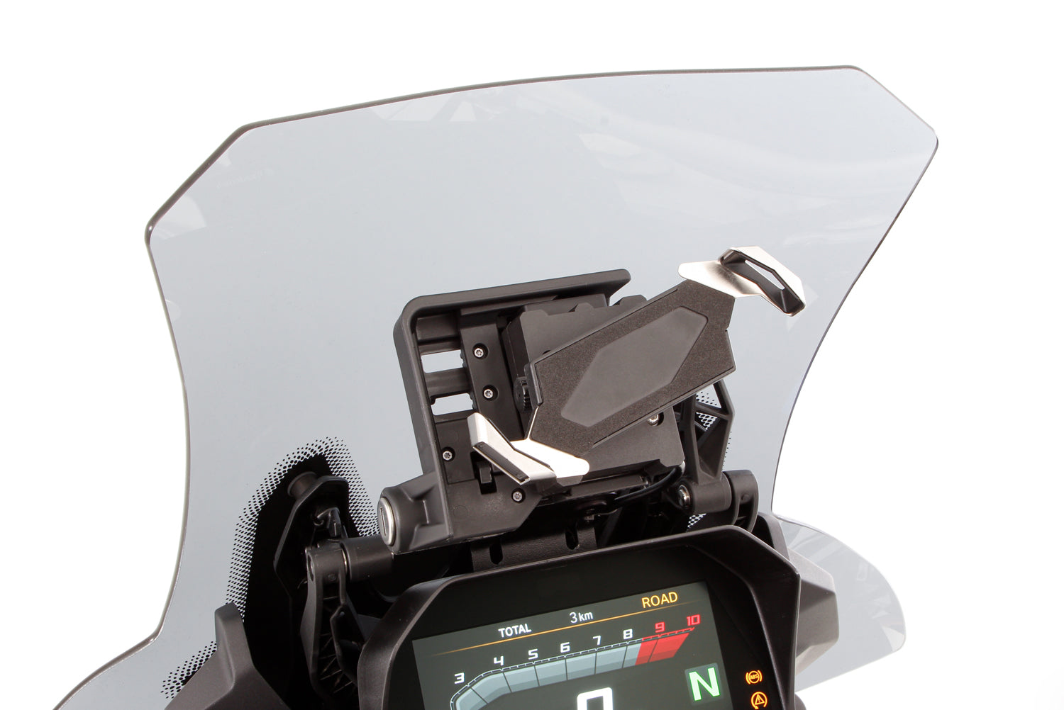 Our thoroughly practical USB charging box fits all BMWs with the factory-side BMW navigation preparation (Navigator V, VI).