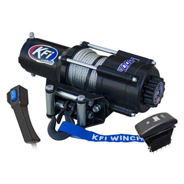 KFIProducts-WINCH 4500LB NARROW UTV SERIE KFI U45-R2 748252658739