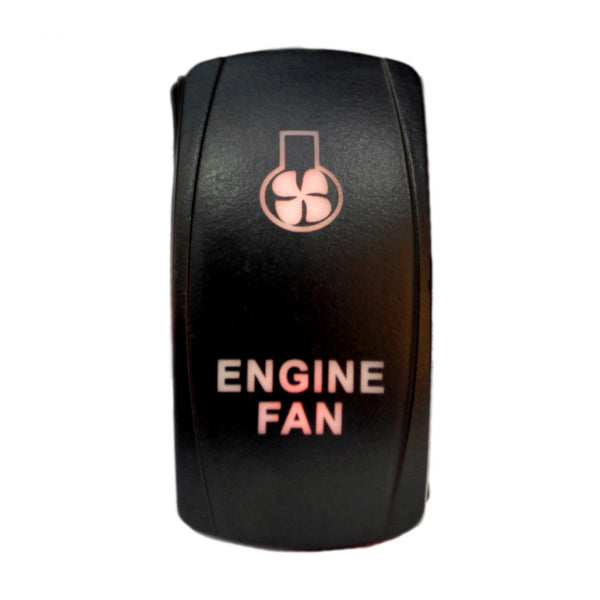 QuakeLed-SWITCH ROCKER 5 PINS ENGINE FAN RD QRS320 10355281239