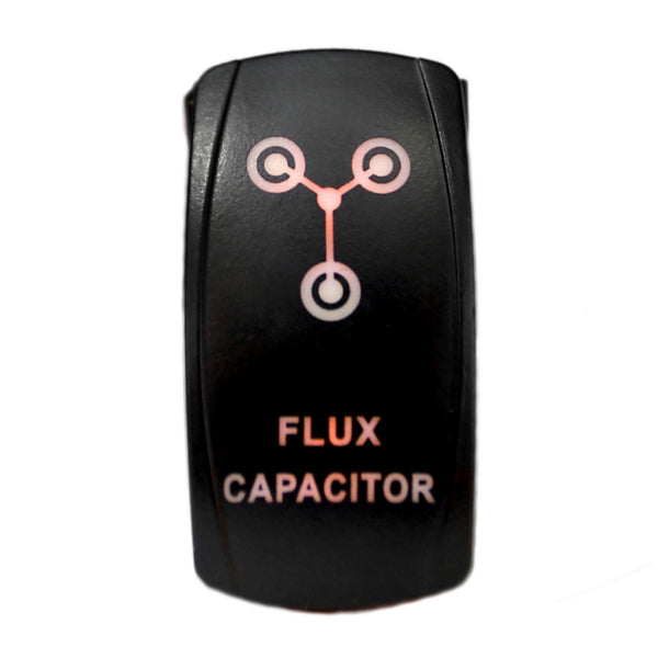 QuakeLed-SWITCH ROCKER 5 PINS FLUX CAPACITOR RD QRS292 10355281239