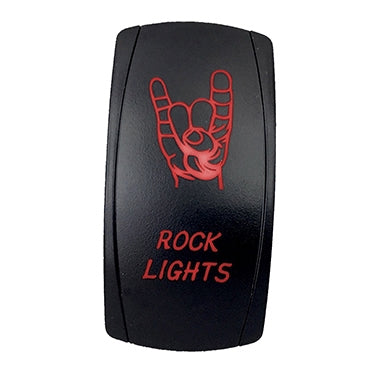 QuakeLed-SWITCH ROCKER 5 PINS ROCK LIGHTS RD QRS654 718193338977
