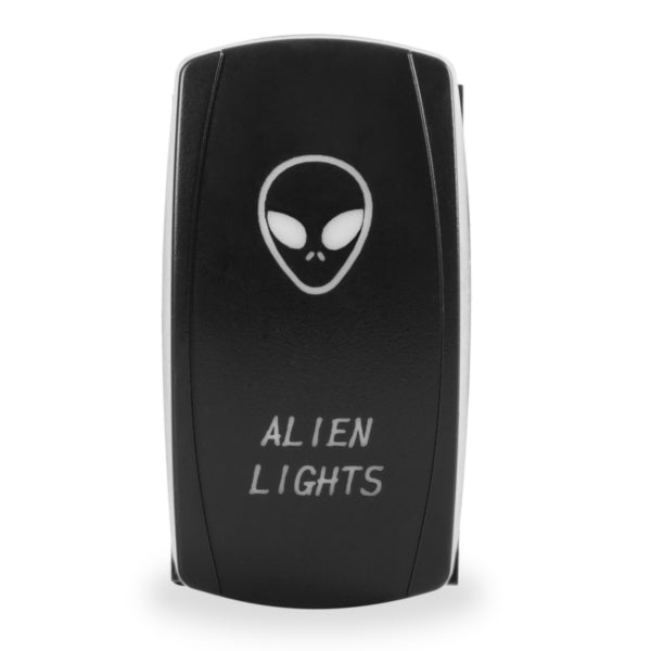 QuakeLed-SWITCH ROCKER 5 PINS ALIEN LIGHTS BL QRS664 718193339004