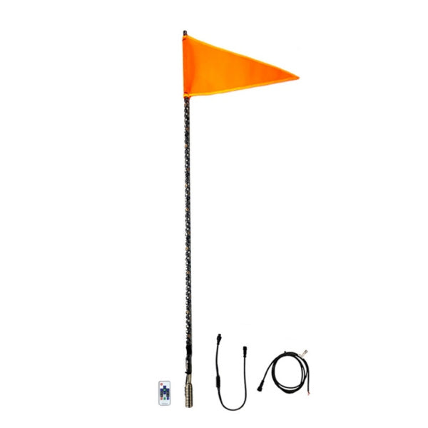 QuakeLED - Whip Light with Flag
