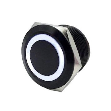 QuakeLED - Flush Mount Switch with LED Ring