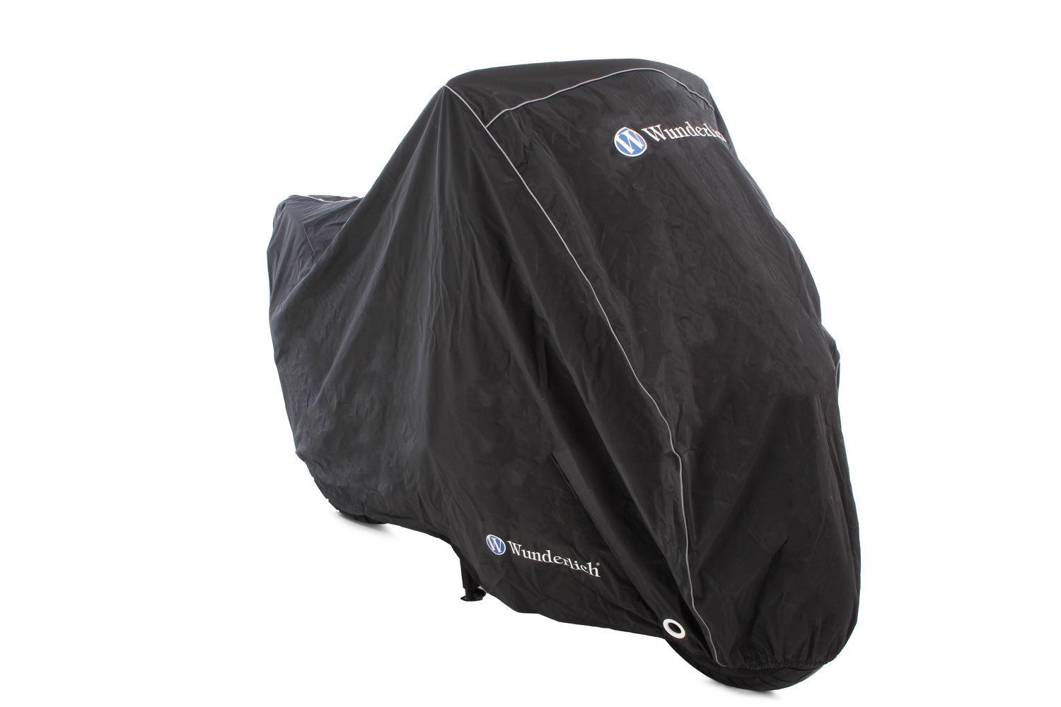 This exclusive outdoor tarpaulin is customised to fit your model.