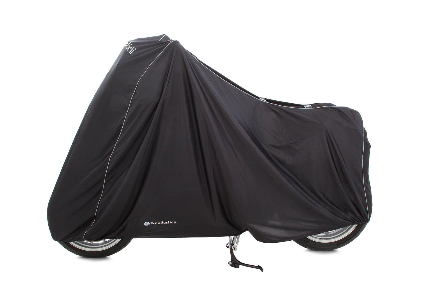 This exclusive tarpaulin is customised to fit your model.