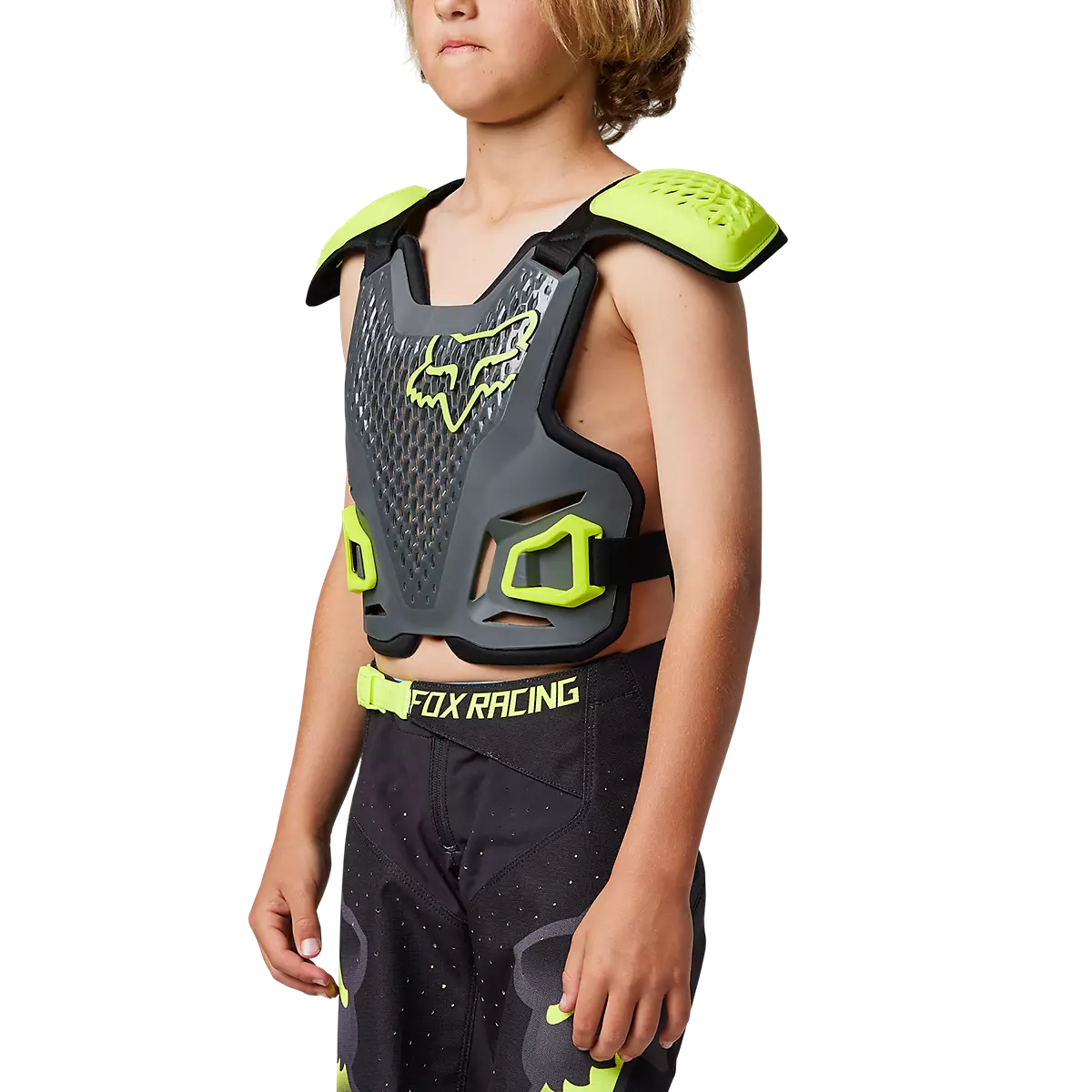 Fox Racing - Youth R3 Chest Guard-Dark Shadow (24811-330)