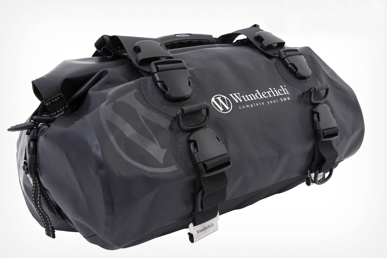 Rack Pack WP40, a top-quality and waterproof roll-up bag with an innovative mounting system.