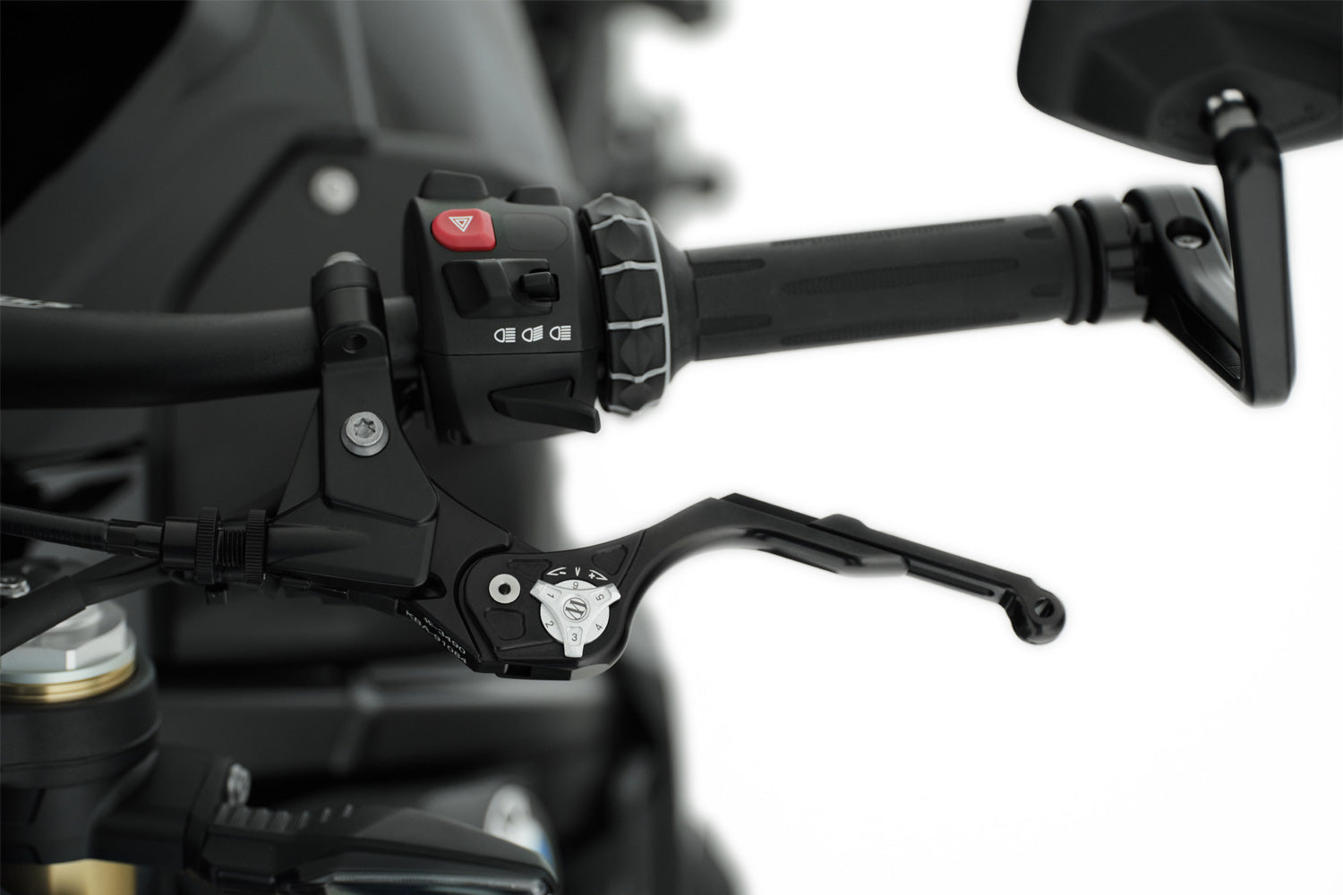 The grip can be individually adjusted to your own needs, habits or preferences perfectly and precisely.
