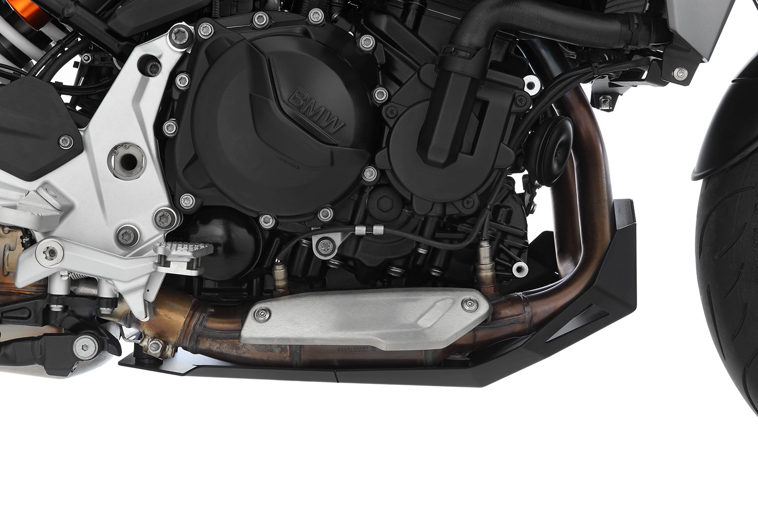 Maximum protection for engine casings, oil pans, manifolds and catalytic converter