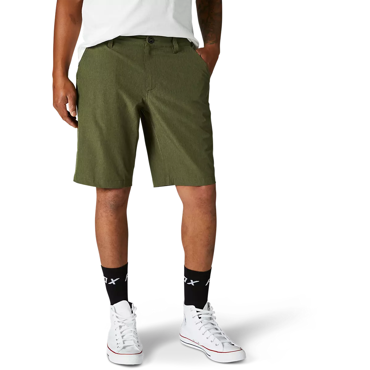 Fox Racing - Essex Tech Stretch Short 21"-Olive Green (26915-099)