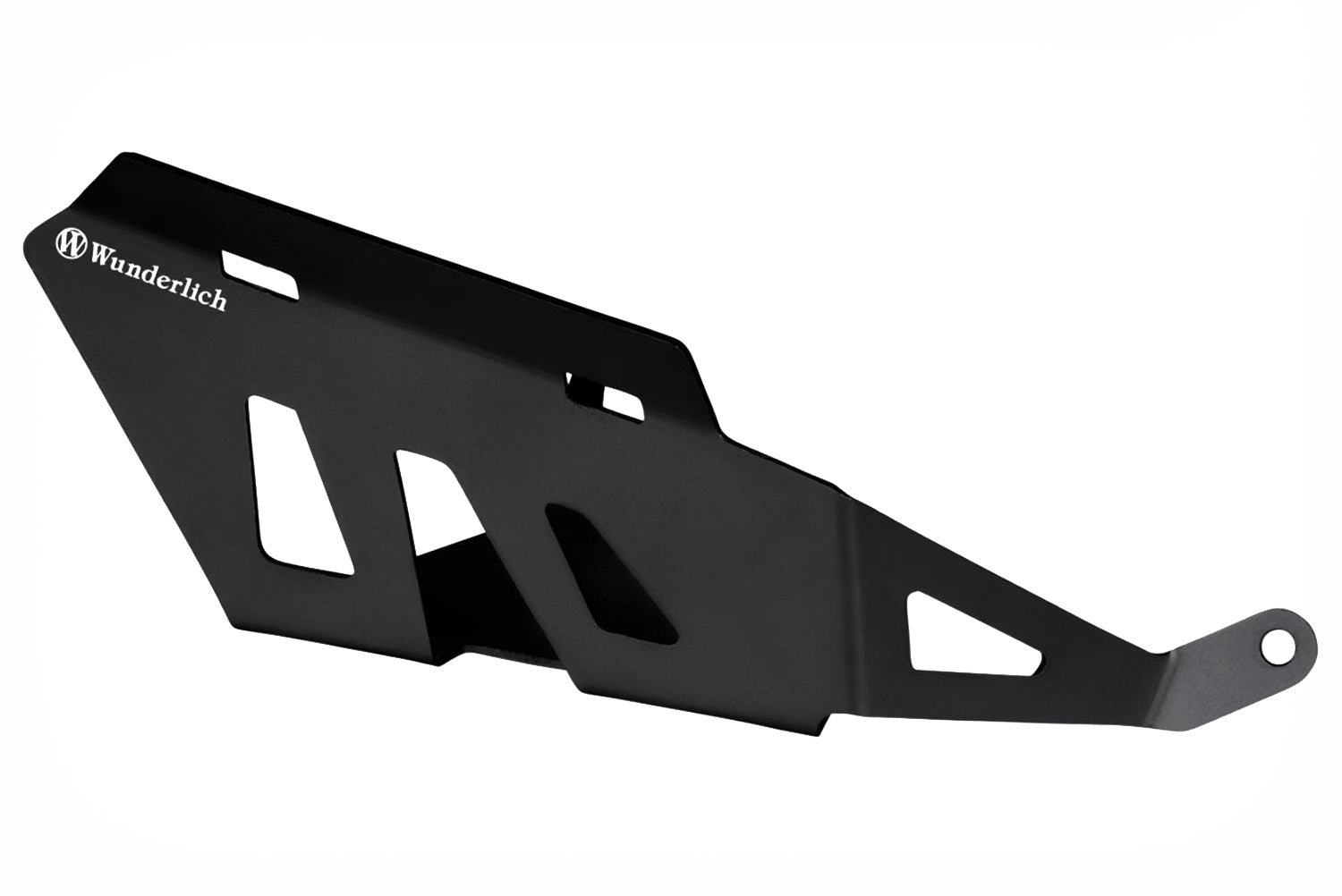 The Wunderlich exhaust flap control cover reliably protects the control flaps on the BMW R1200GS LC against damage