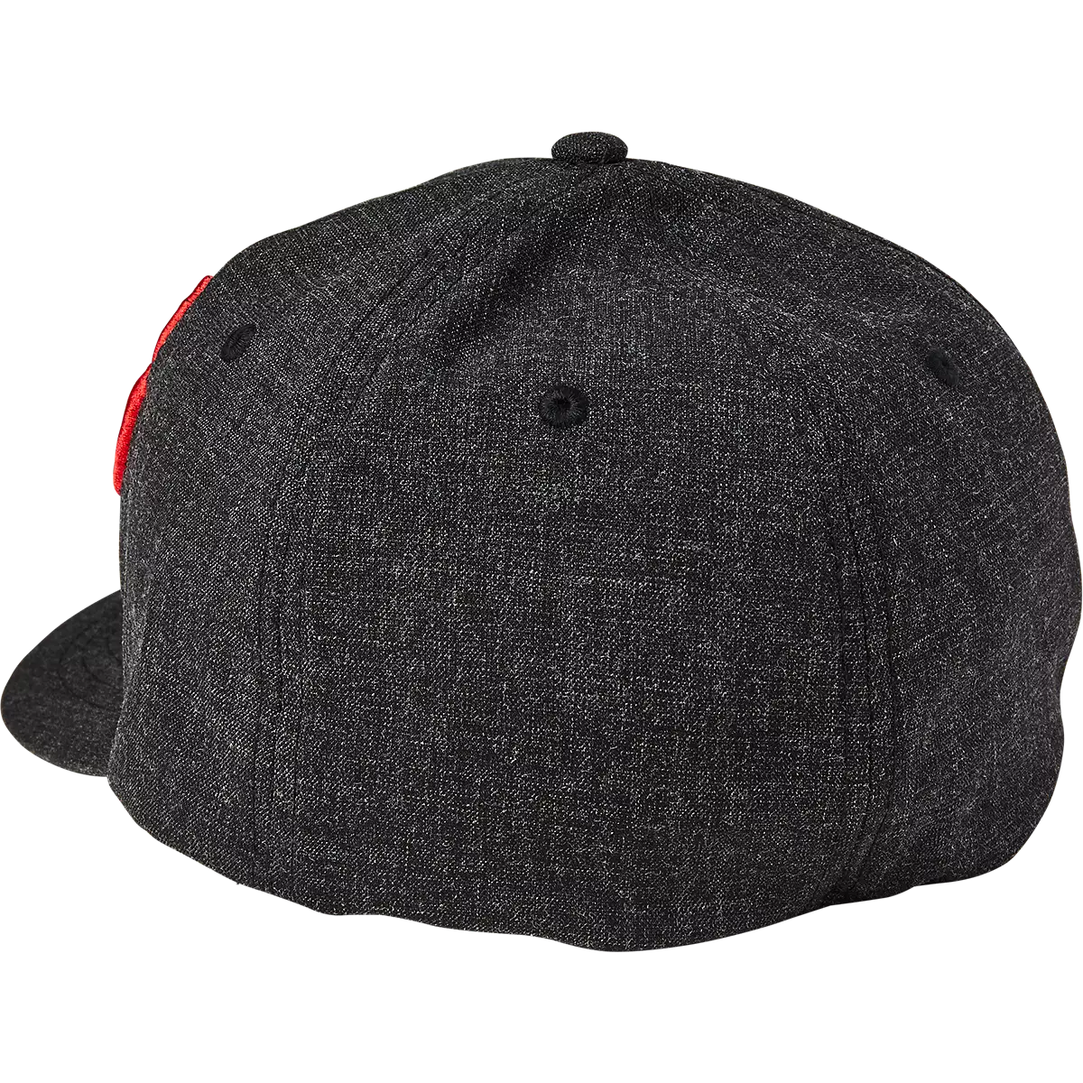 Fox Racing - Clouded Flexfit 2.0 Hat-Black/Red (27089-017)