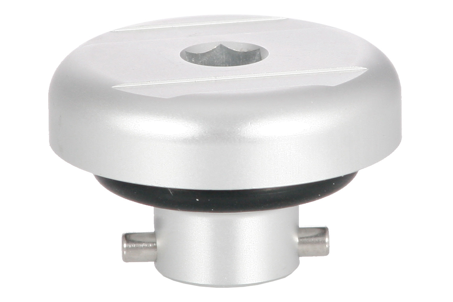 This Wunderlich safety oil plug replaces the original plastic oil filler plug. A good alternative to the “Locking Oil Filler Plug”.