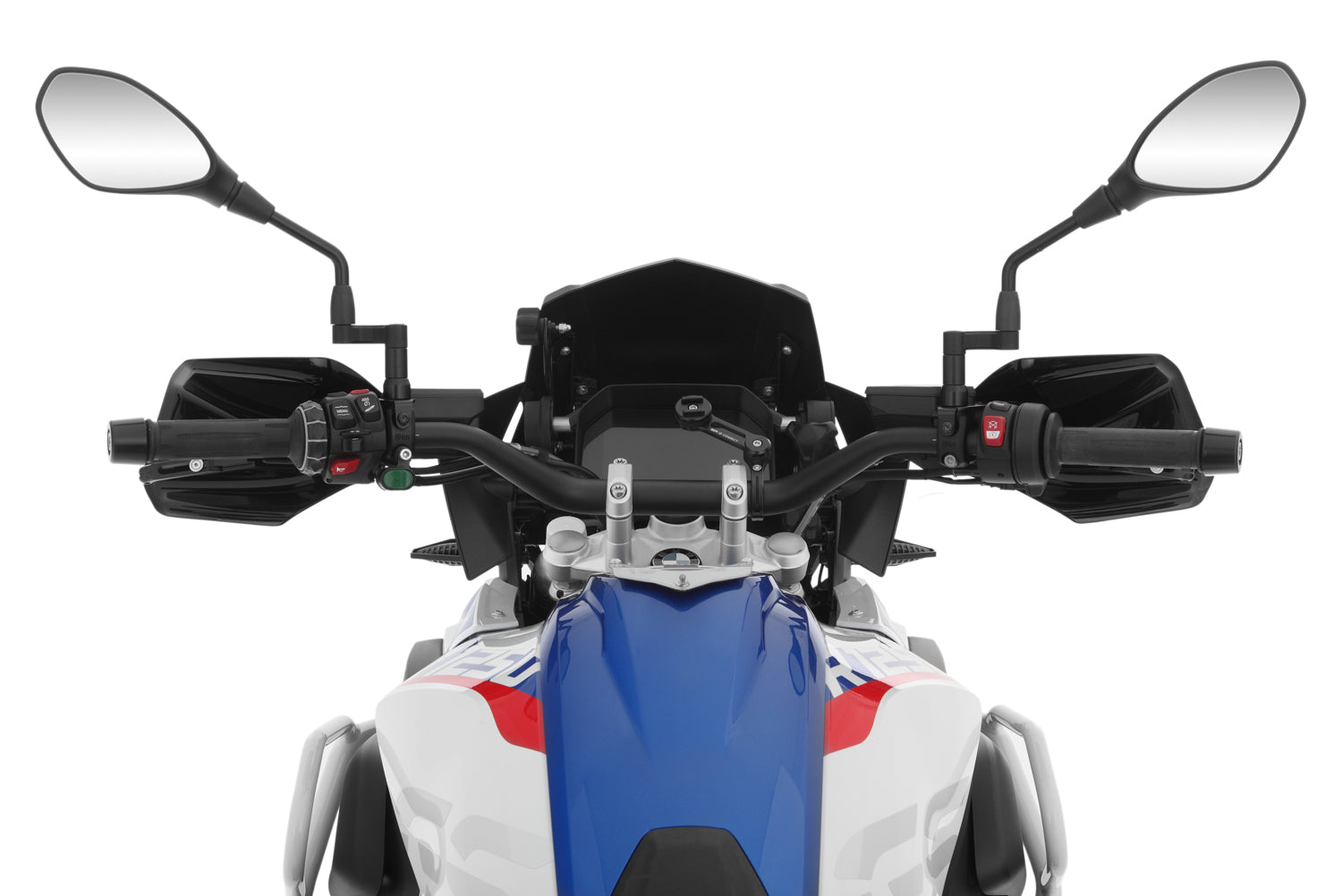 Our Hand guards for the BMW are the remedy you need. You can't get any more protection