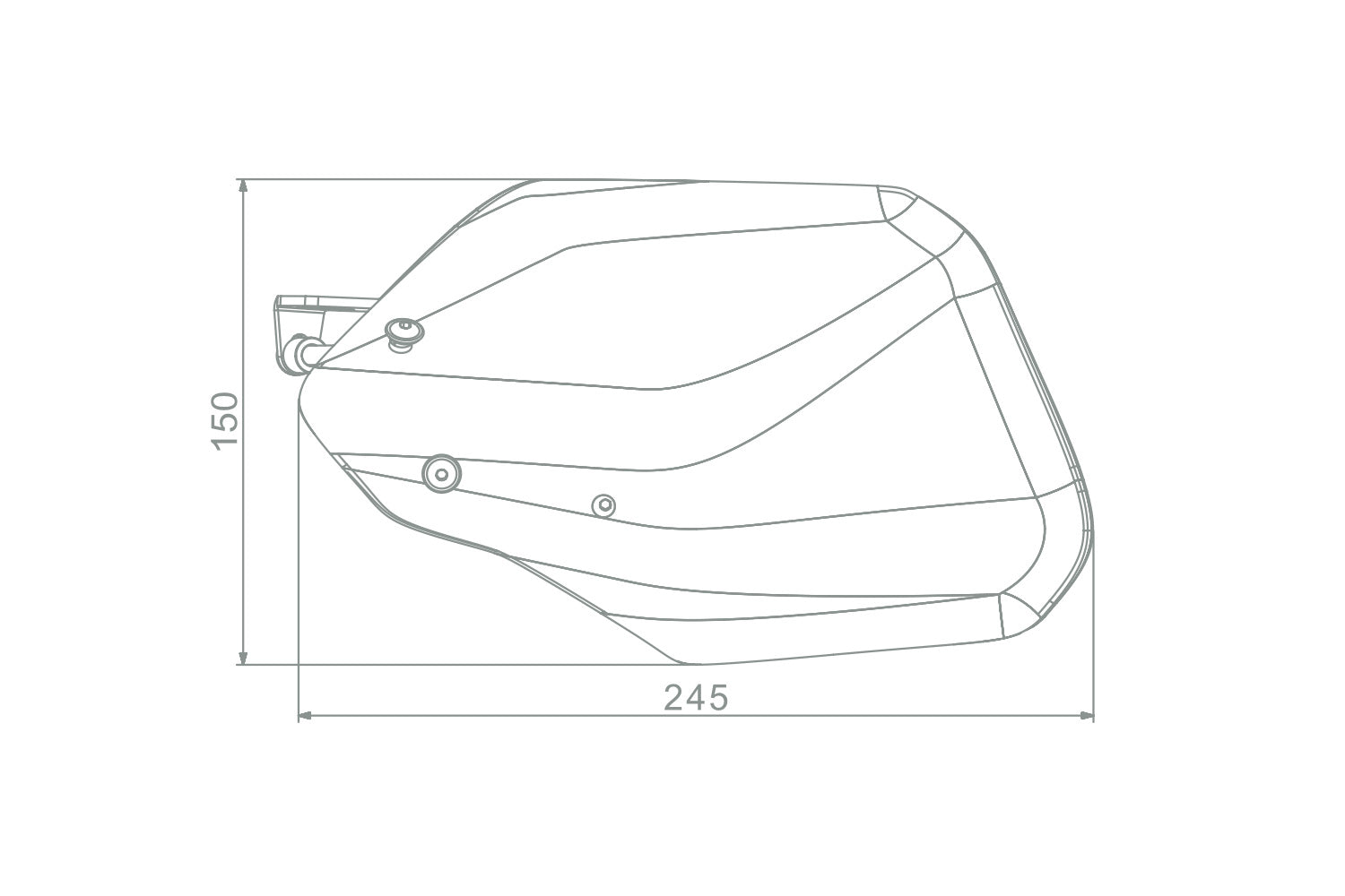 Our Hand guards for the BMW are the remedy you need. You can't get any more protection