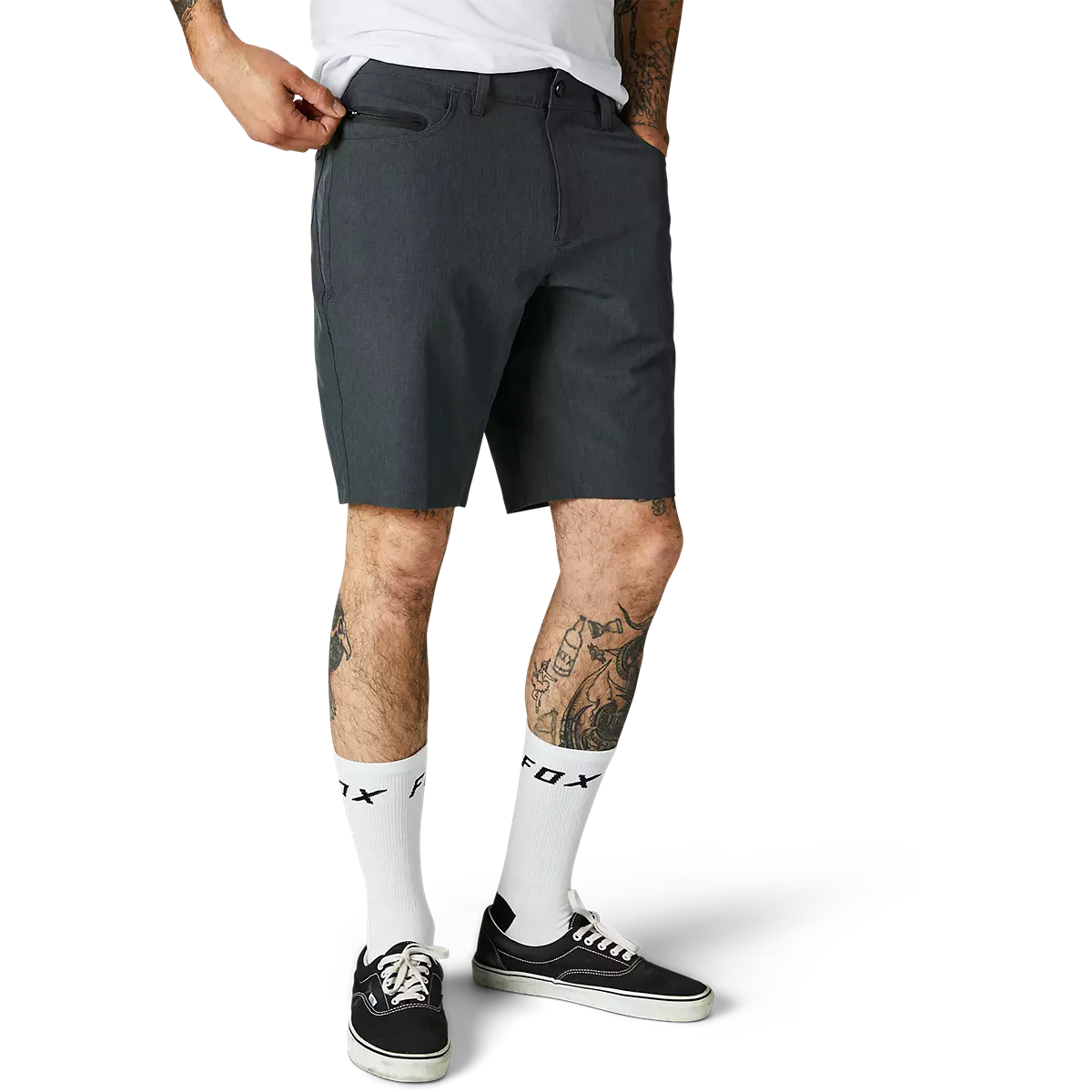 Fox Racing - Machete Tech Short 3.0-Heather Black (27651-243)