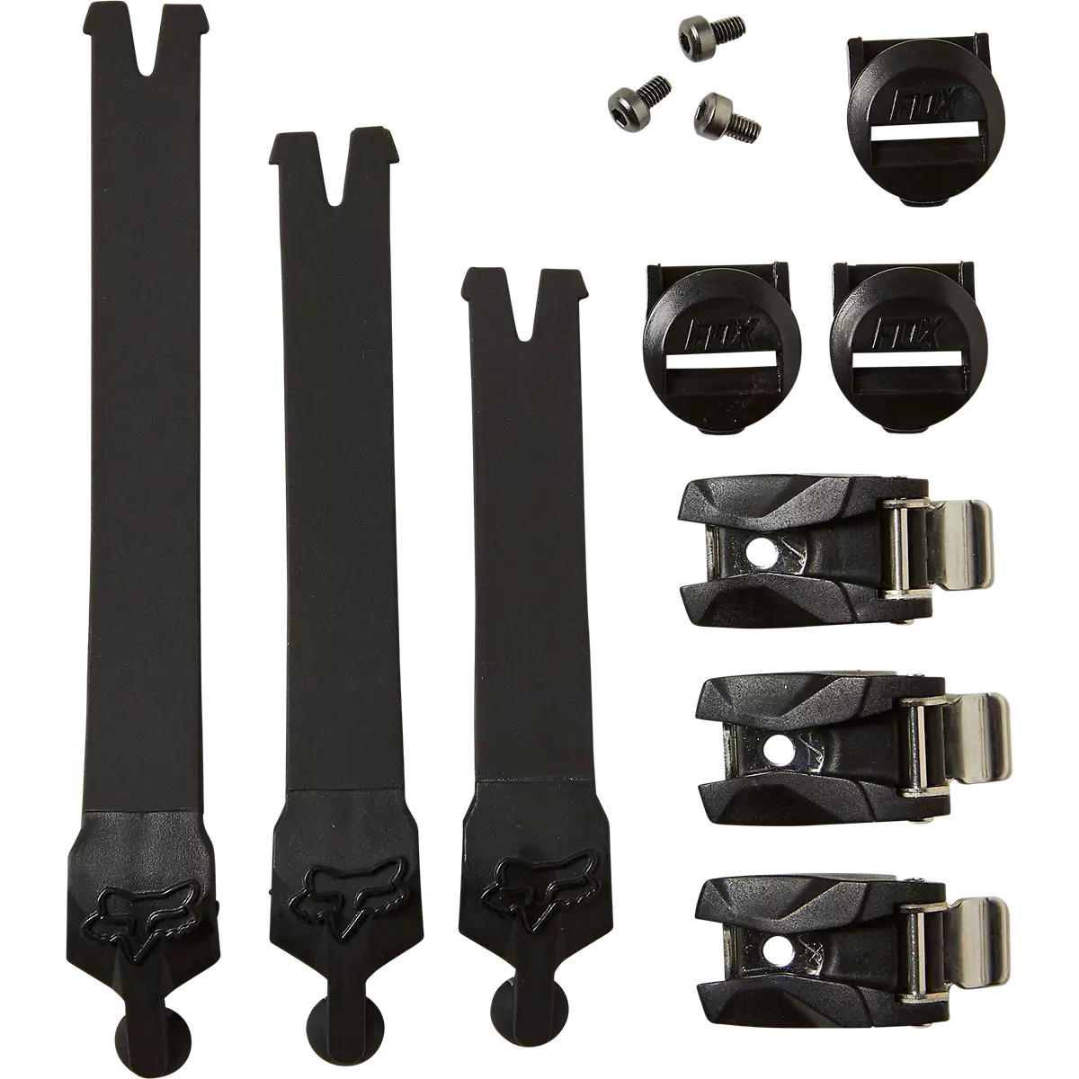 Fox Racing - Comp Strap/Buckle Kit Youth-Black (27691-001)