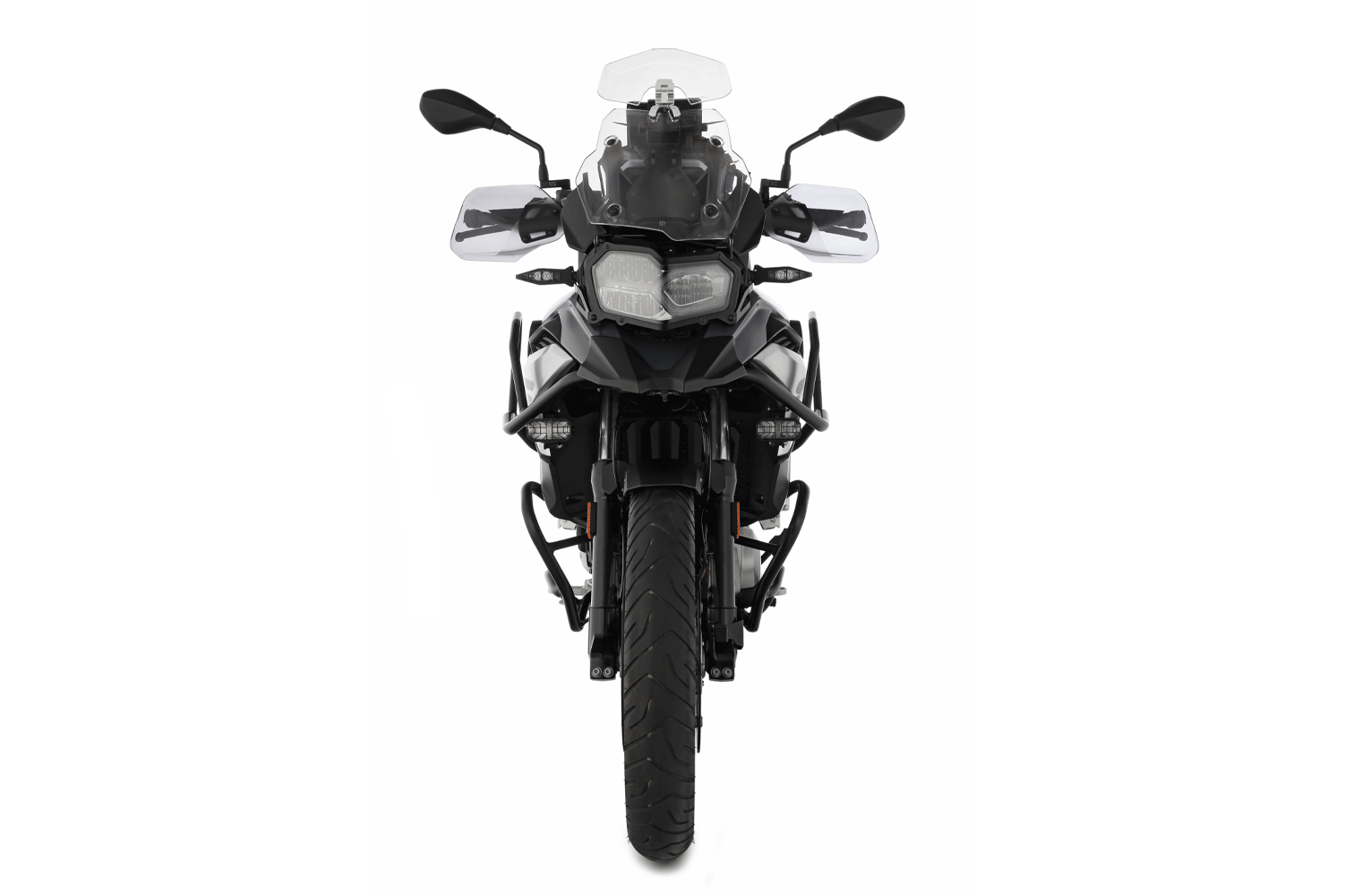 With a full 2 x 4000, so a total of 8000 lumen, they provide four times the luminous flux of conventional auxiliary headlights