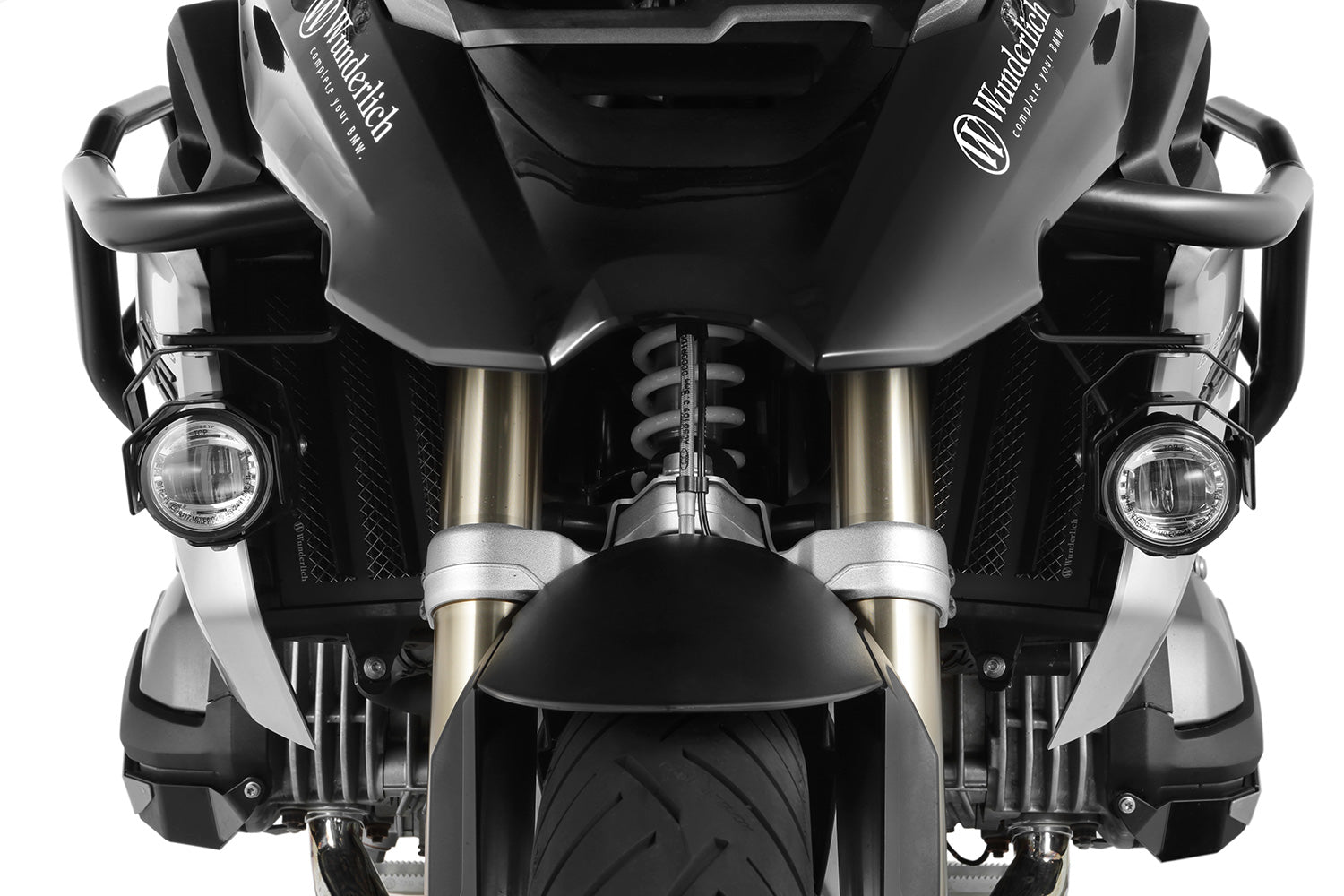 Wunderlich LED additional head light. High luminous, low energy absorption and more active safety!