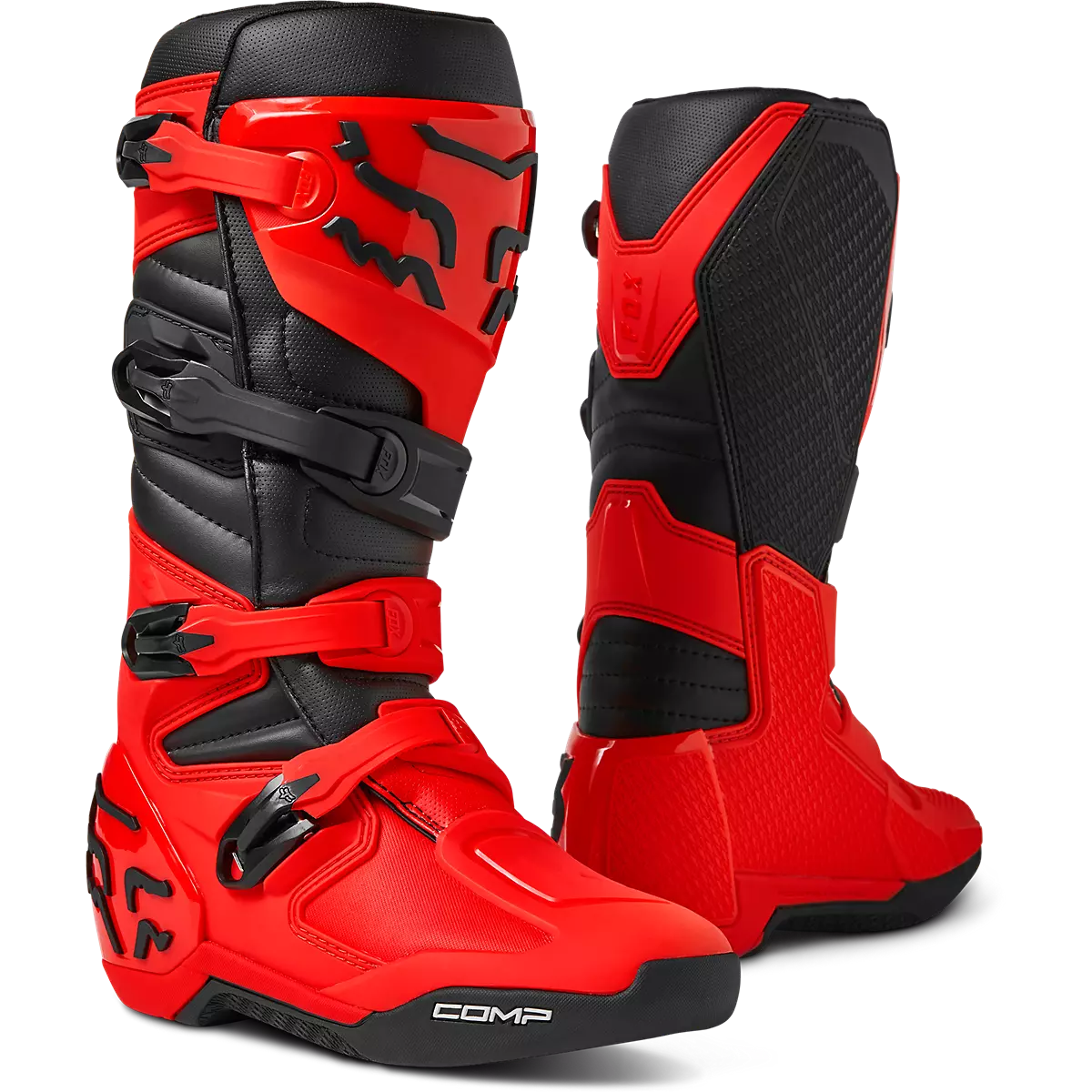 Fox Racing - Comp Boot-Flo Red (28373-110)