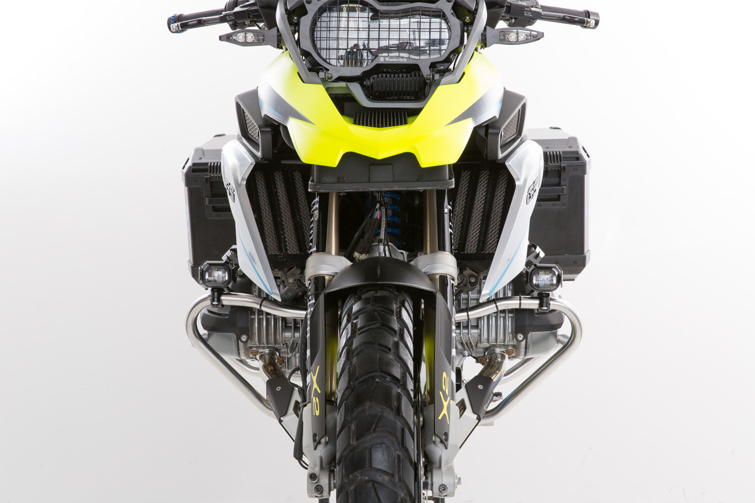 Wunderlich LED auxiliary headlight for protection bar mounting black