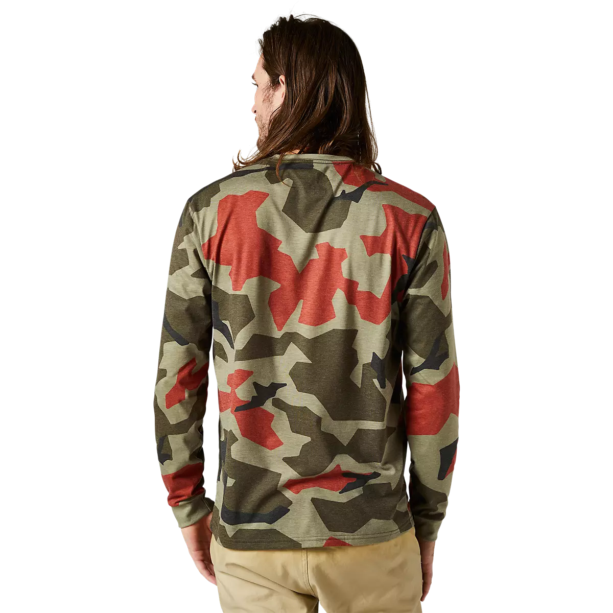 Fox Racing - Bnkr LS Tech Tee-Green Camo (29031-031)