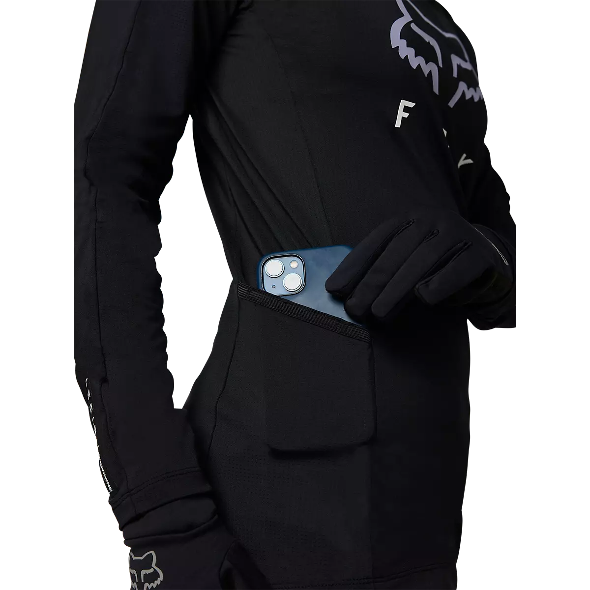 Fox Racing - Womens Ranger Drive Jersey-Black (29418-001)