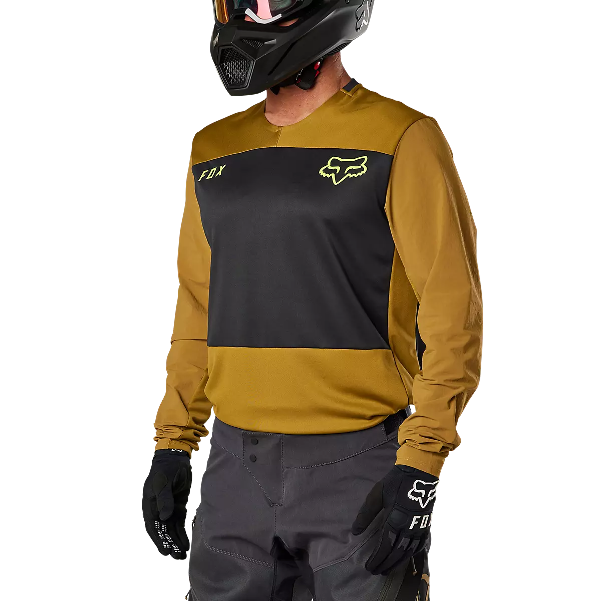 Fox Racing - Defend Off Road Jersey (29633)-Dark Khaki (29633-108)