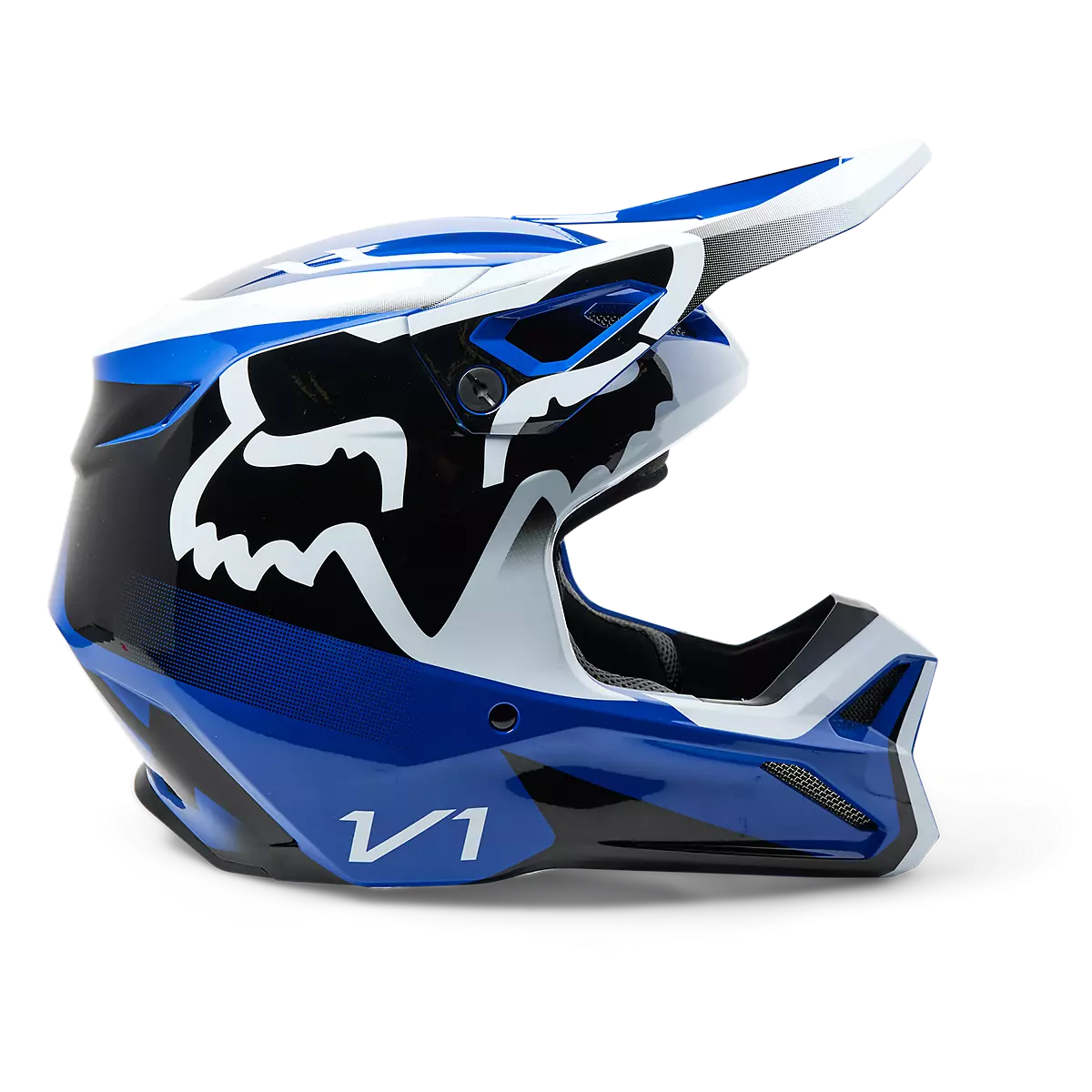 Fox Racing - V1 Leed Helmet-Blue (29657-002)