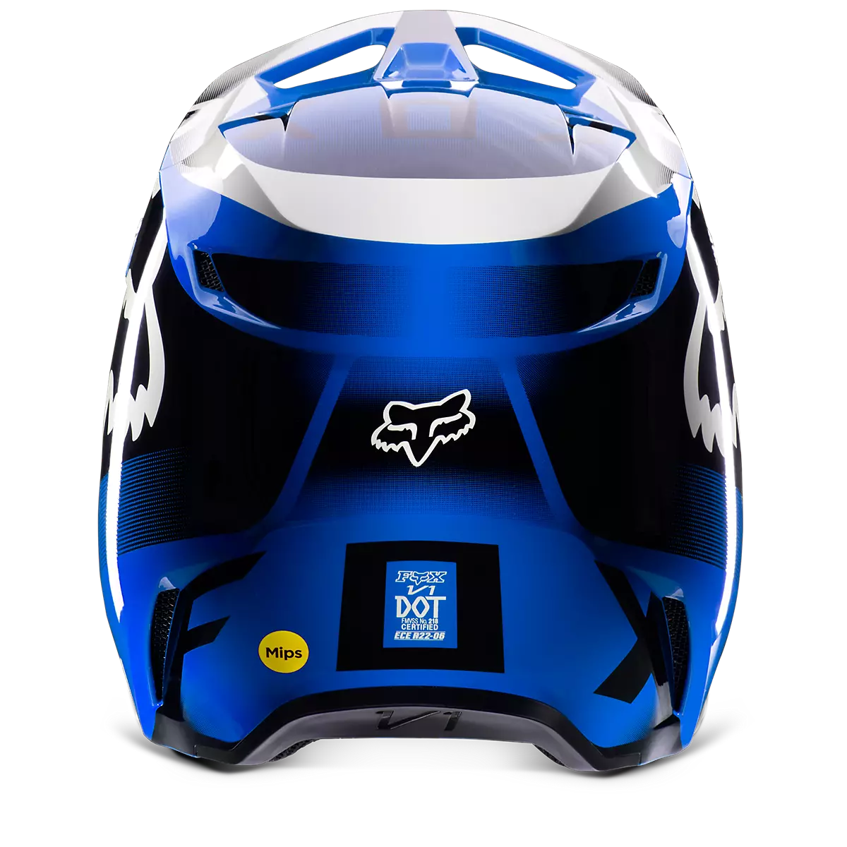 Fox Racing - V1 Leed Helmet-Blue (29657-002)