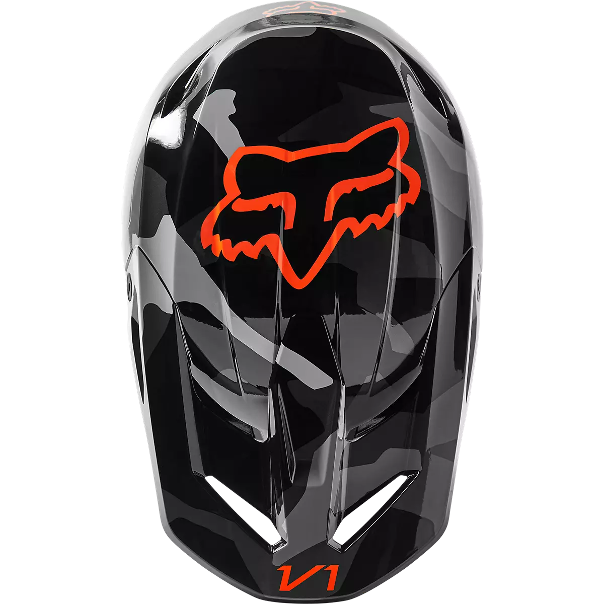 Fox Racing - V1 Bnkr Helmet (29667)-Grey Camo (29667-033)