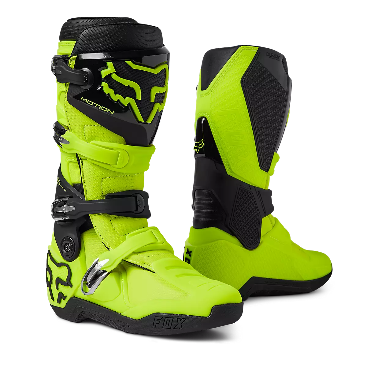 Fox Racing - Motion Boot - Black/White/Gum-Flo Yellow (29682-130)