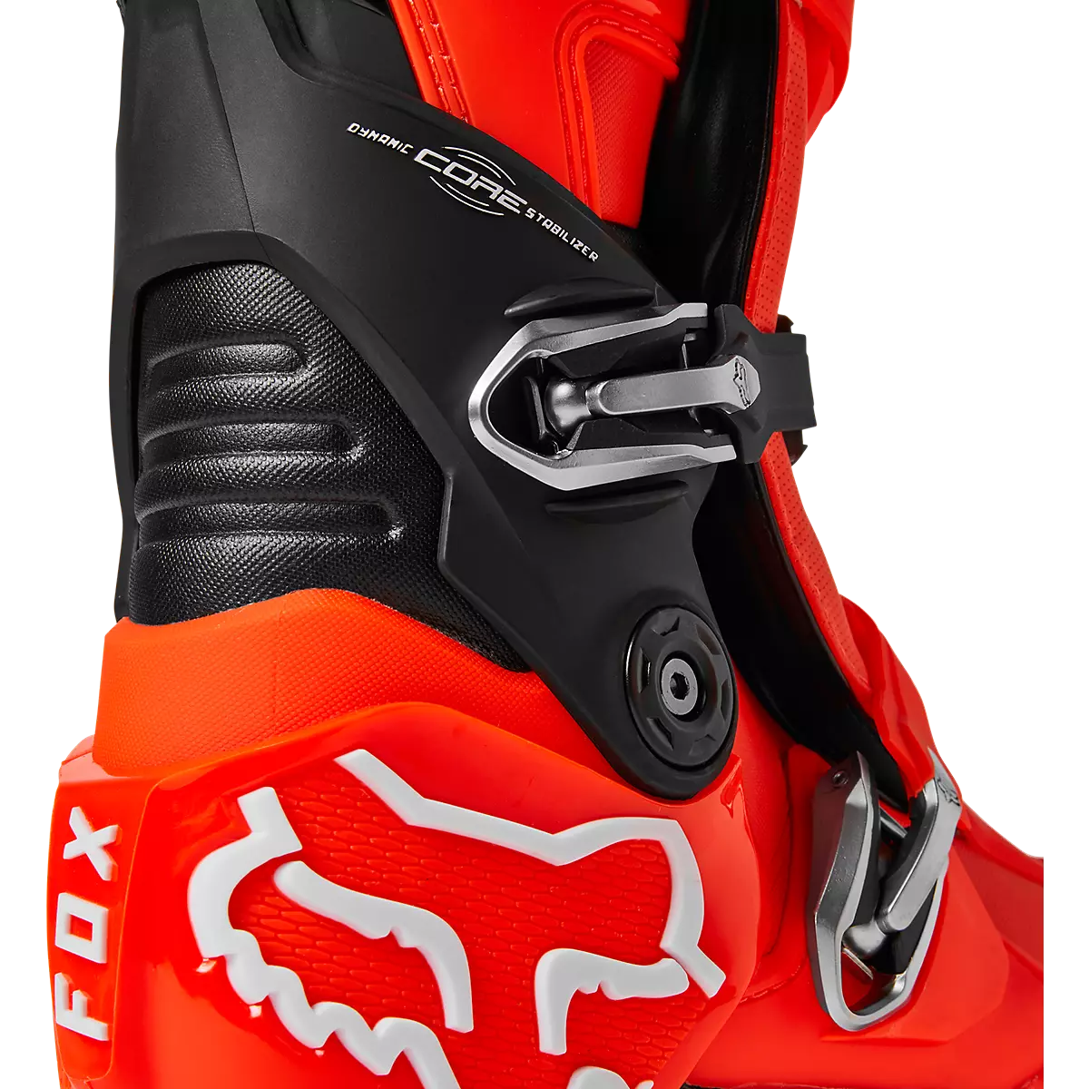 Fox Racing - Motion Boot - Black/White/Gum-Flo Orange (29682-824)