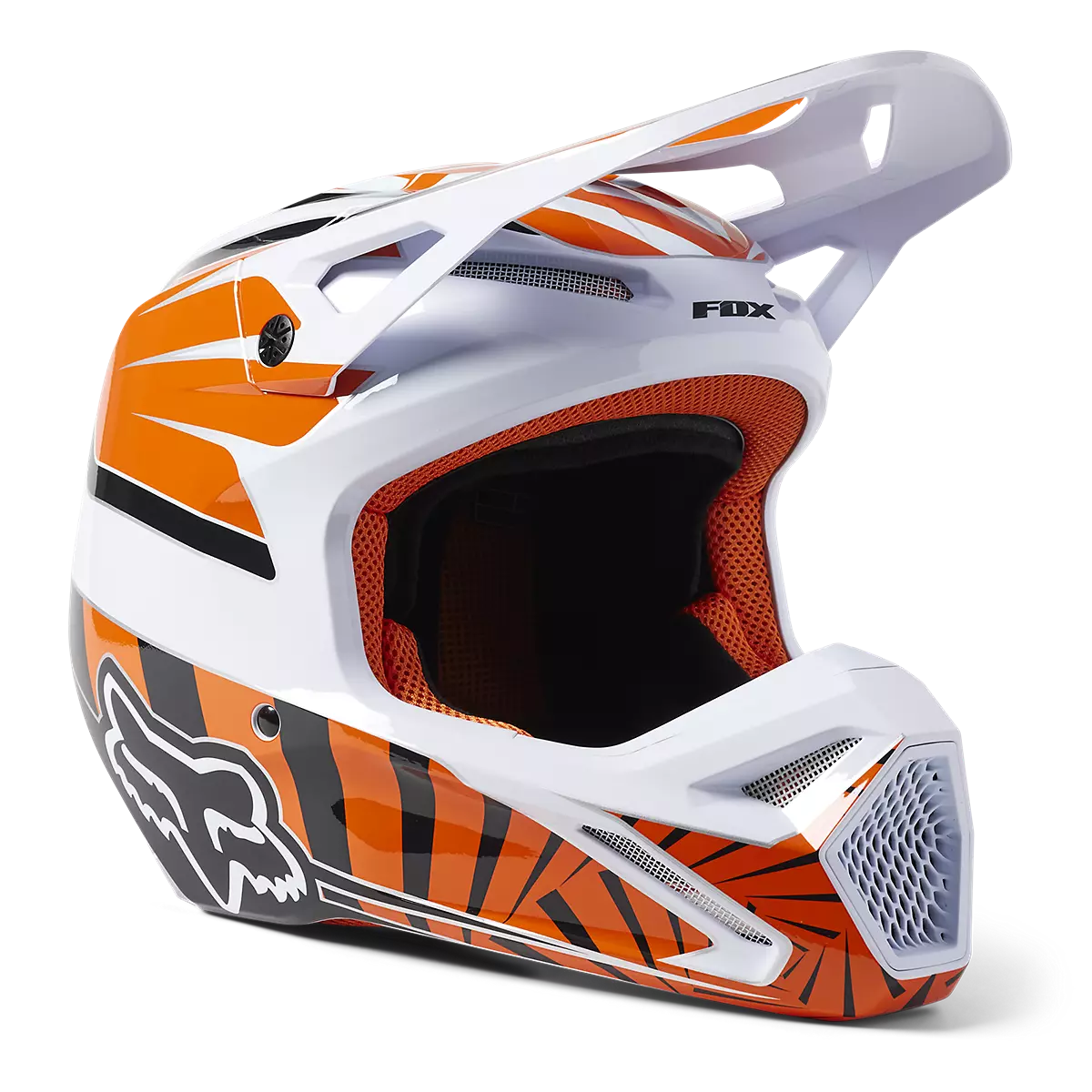 Fox Racing - V1 Goat Helmet Dot/Ece Youth-Orange (29733-009)