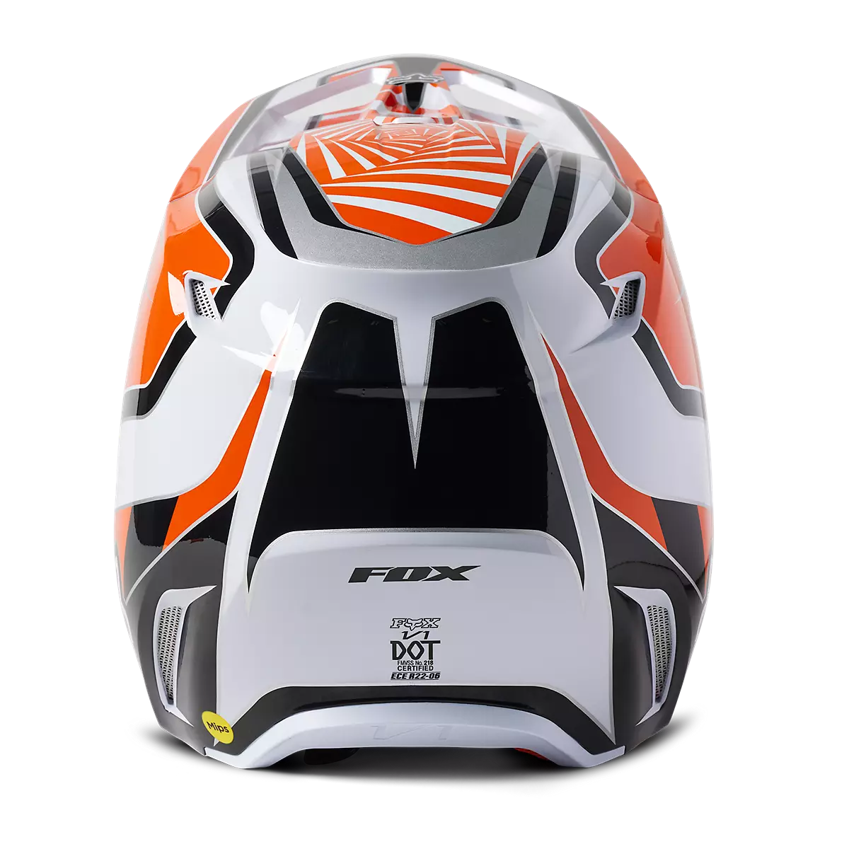Fox Racing - V1 Goat Helmet Dot/Ece Youth-Orange (29733-009)