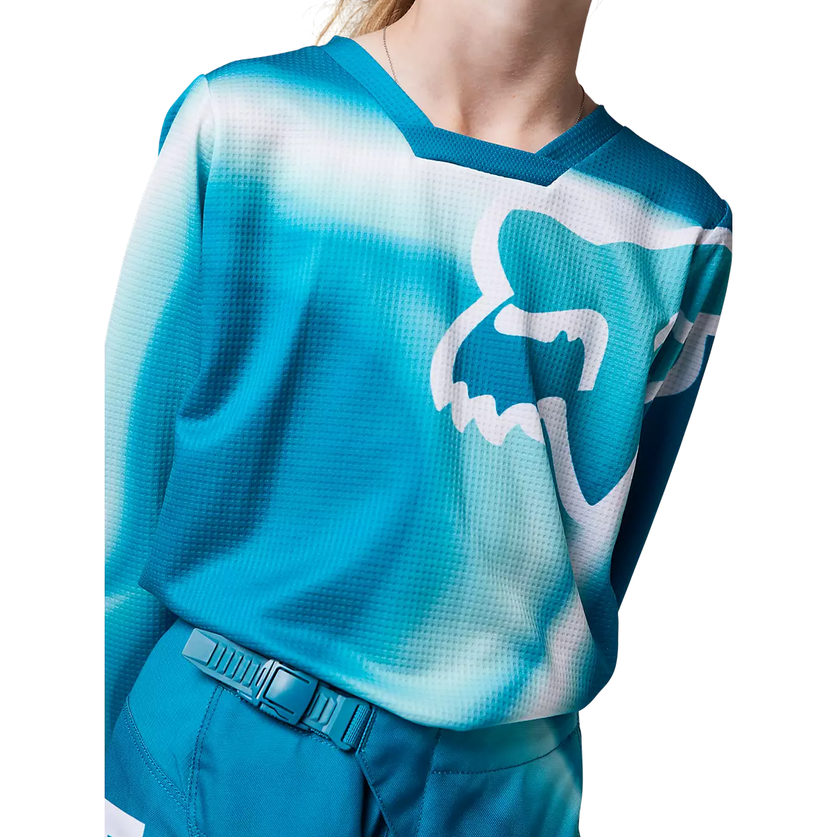 Fox Racing - Youth Girls 180 Toxsyk Jersey-Maui Blue (29750-551)