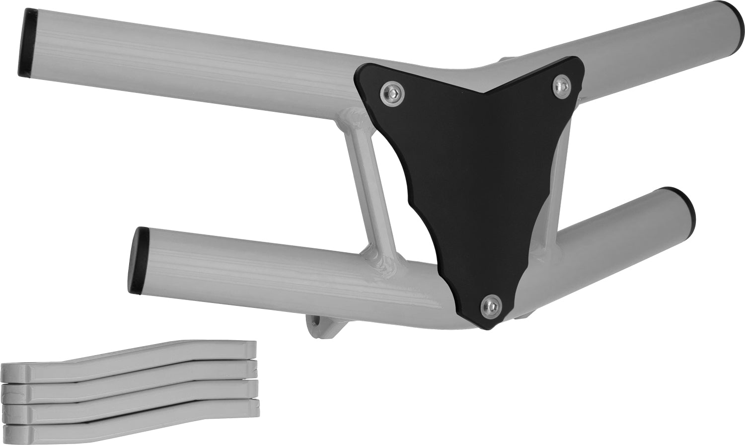 Crosspro - Front Bumper Waspe Lite For Polaris Outlaw 500-White Tube / Black Plate