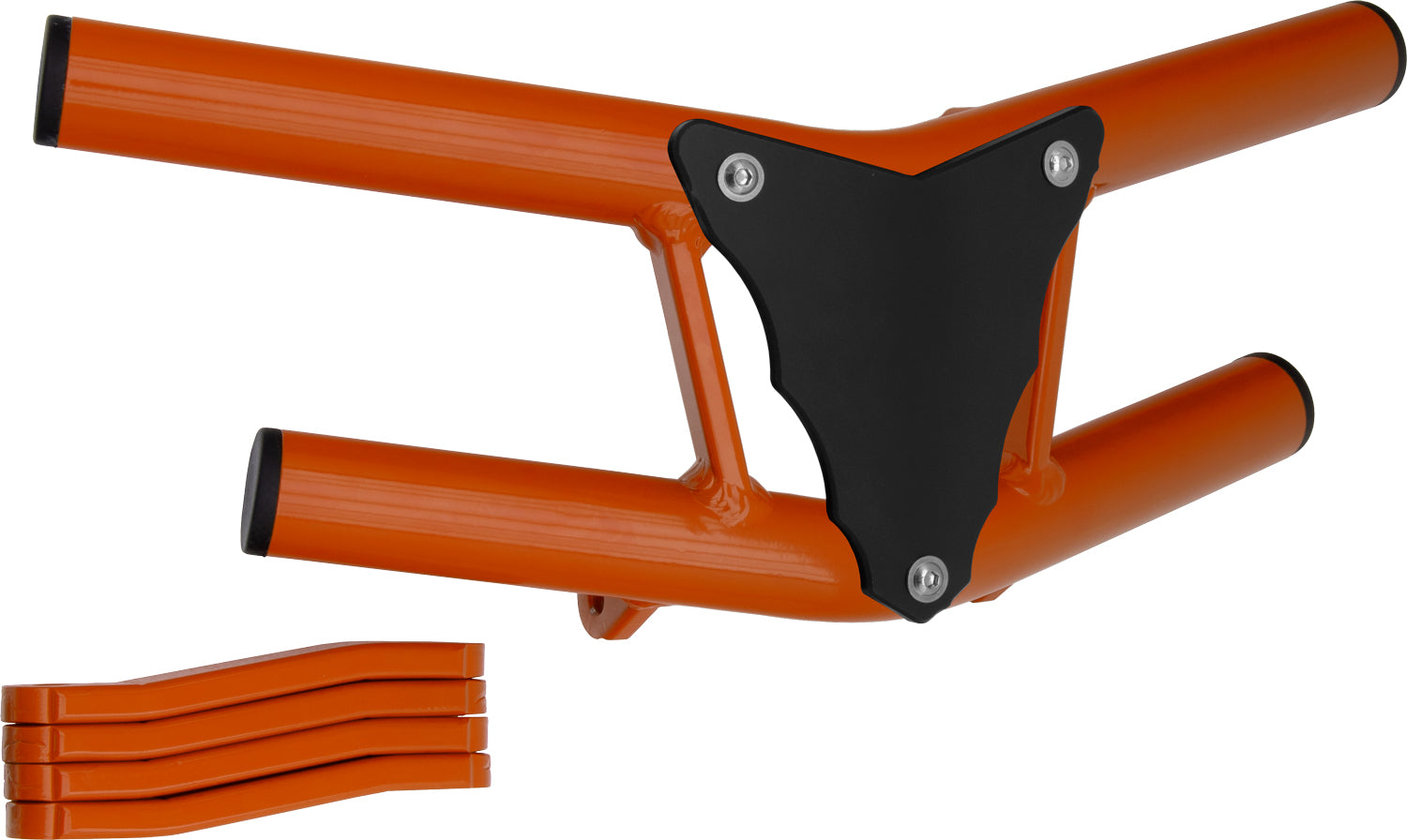 Crosspro - Front Bumper Waspe Lite For Yamaha YFZ 450R-Orange Tube / Black Plate