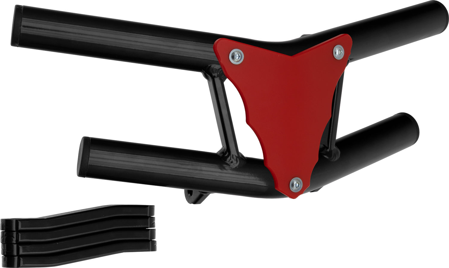Crosspro - Front Bumper Waspe Lite For Access SP 450-Black Tube / Red Plate
