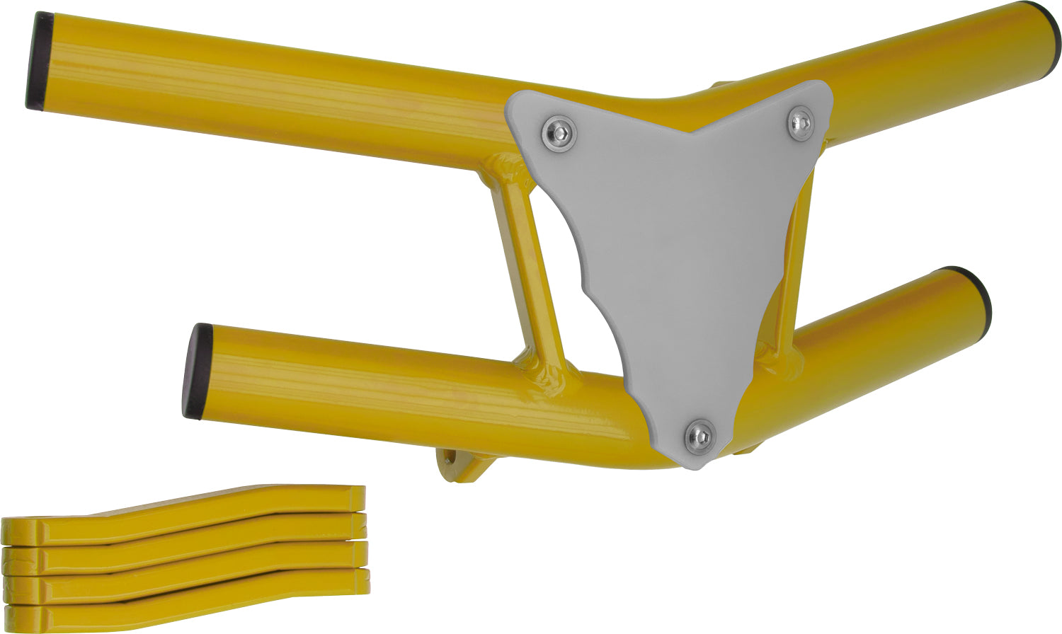 Crosspro - Front Bumper Waspe Lite For Polaris Outlaw 500-Yellow Tube / White Plate