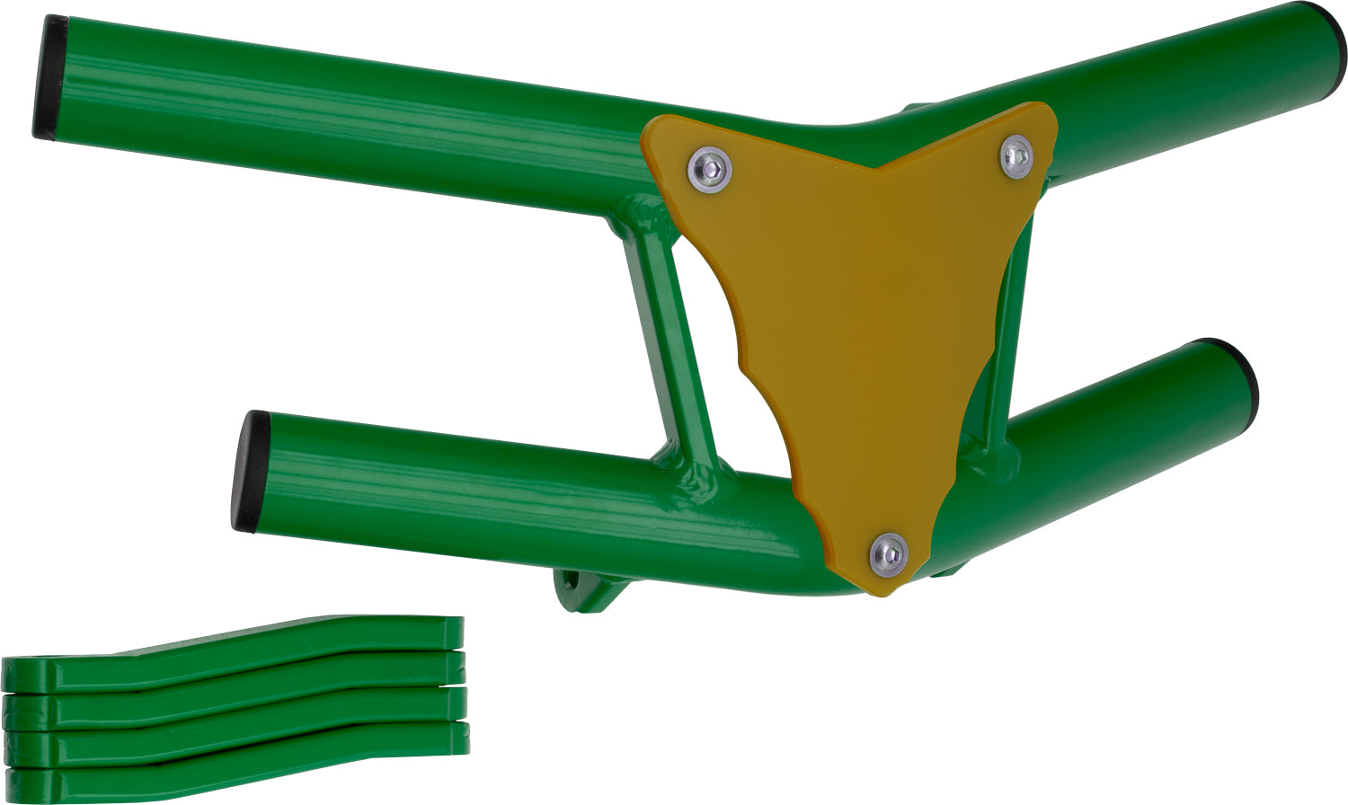 Crosspro - Front Bumper Waspe Lite For SMC Ram 520-Green Tube / Yellow Plate
