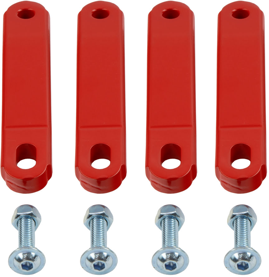 Crosspro - Bumper Fixing GLIESE HASPE / LITE COROT HAT For Dinli DL 450-Red