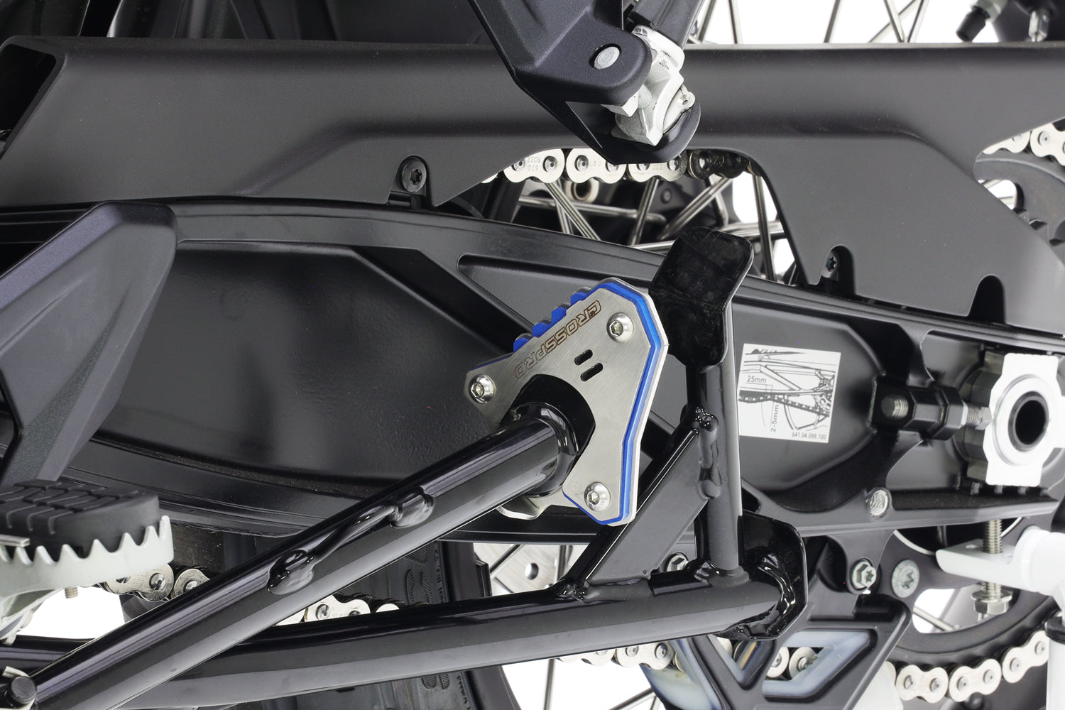 Crosspro - Side Stand Base Extention For Husqvarna Norden 901 Expediti