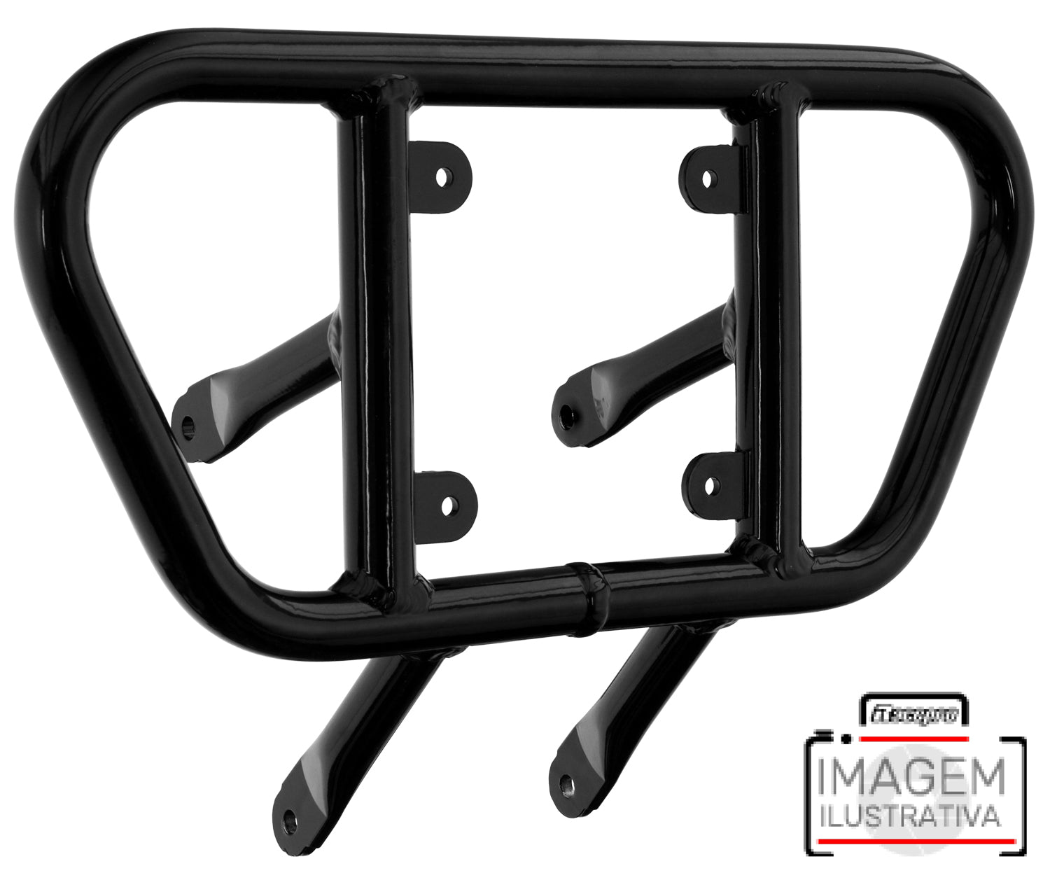 Crosspro - Tube for Front Bumper CR01 For Yamaha YFM 660 Raptor-Black Tube