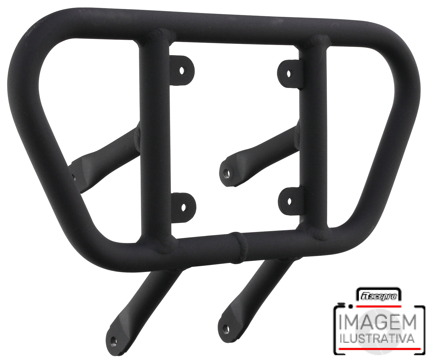 Crosspro - Tube for Front Bumper CR01 For Yamaha YFZ 450-Textured Black Tube