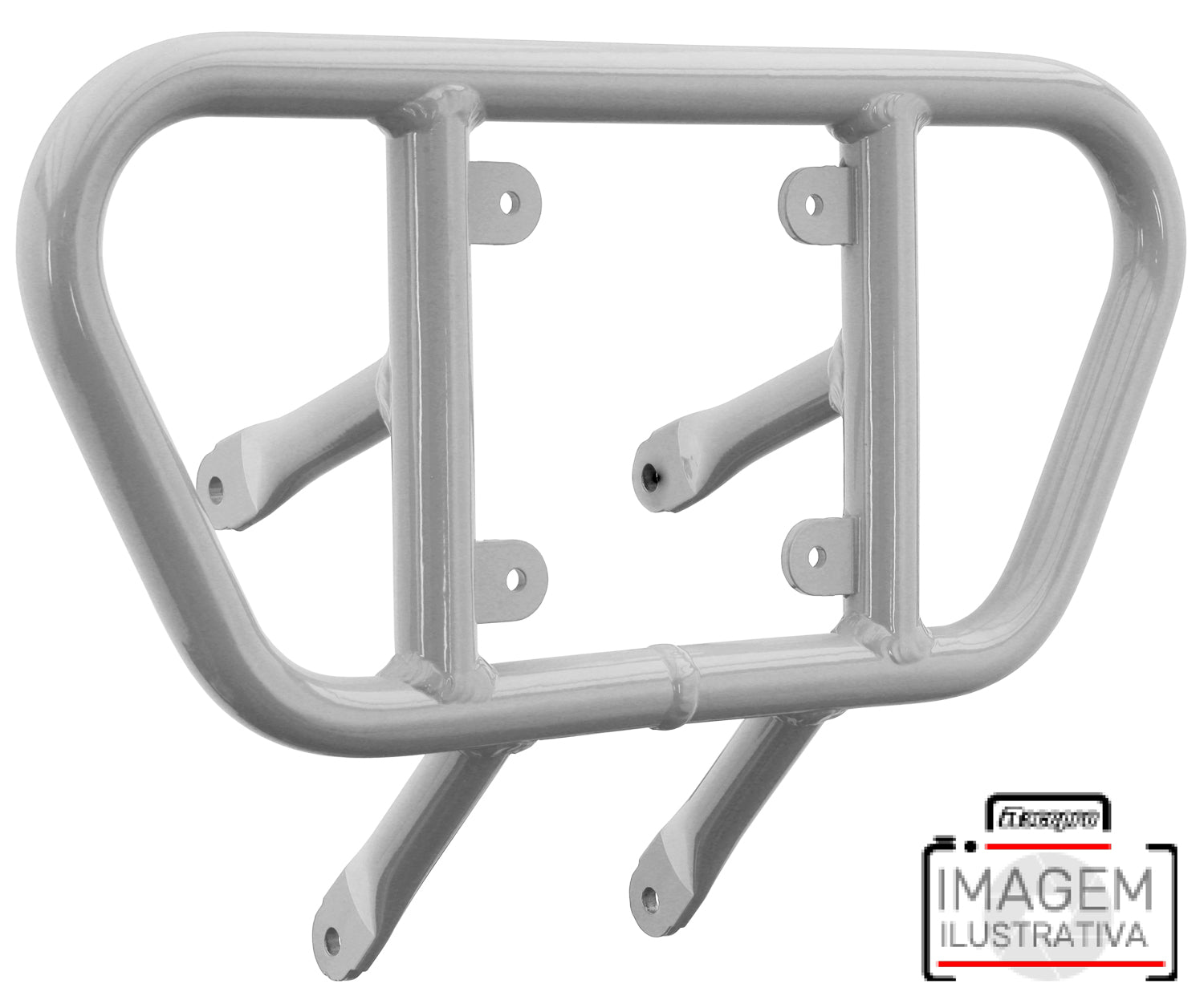 Crosspro - Tube for Front Bumper CR01 For Yamaha YFZ 450-White Tube